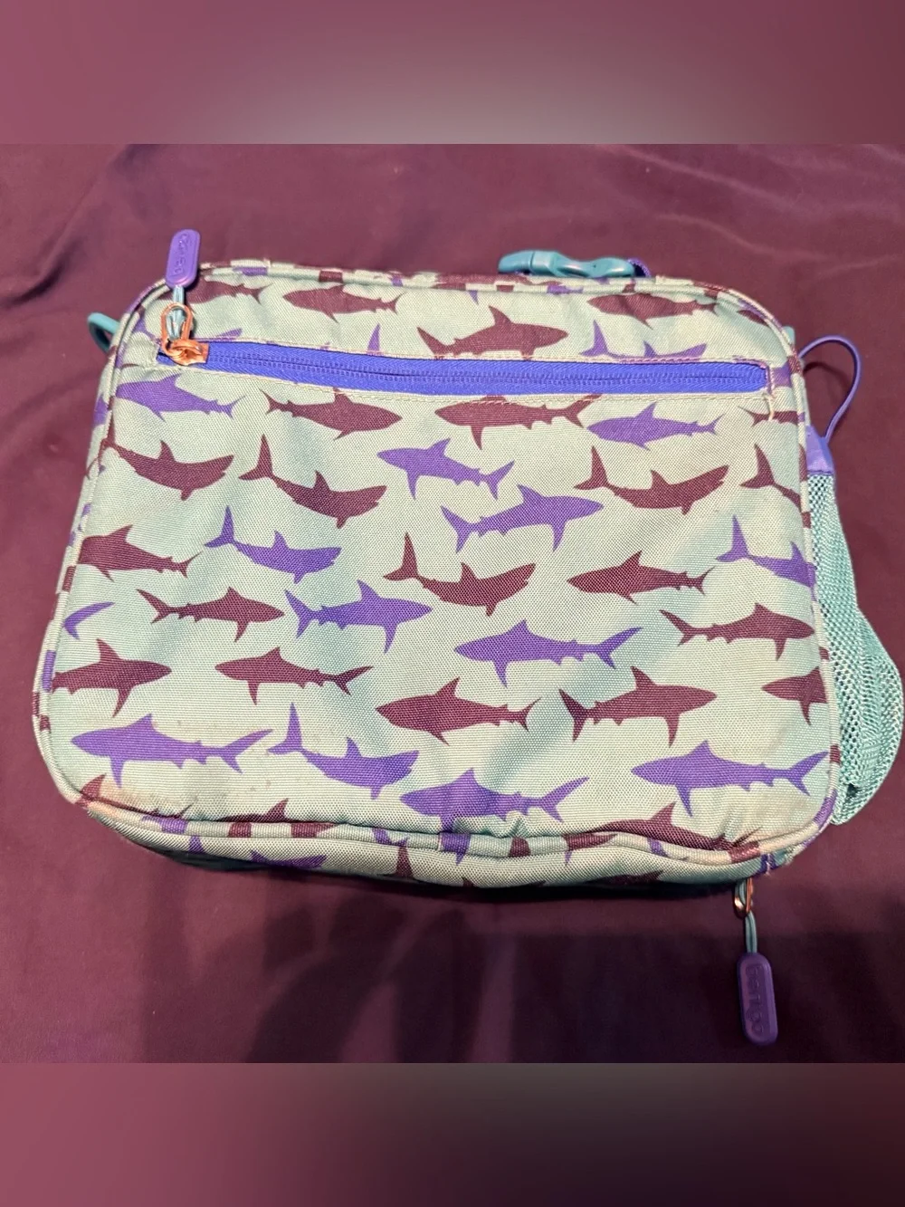 Bentgo Kids Shark Print Lunch Bag